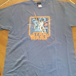 Star Wars Throwback T-Shirt featuring classic poster artwork from Star Wars